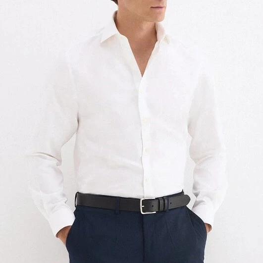 Pedro del Hierro Camisa vestir lisa non iron + antimanchas