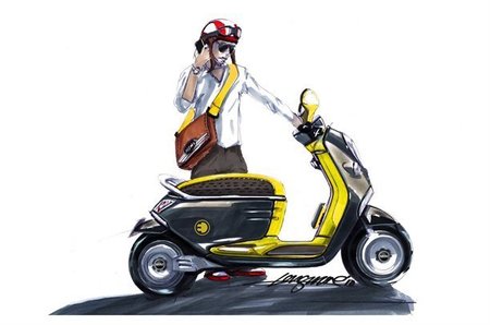Scooter eléctrico por Mini