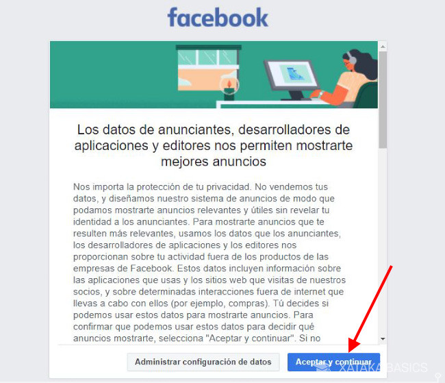 Cómo configurar Facebook para poder seguir usándolo con la nueva GDPR