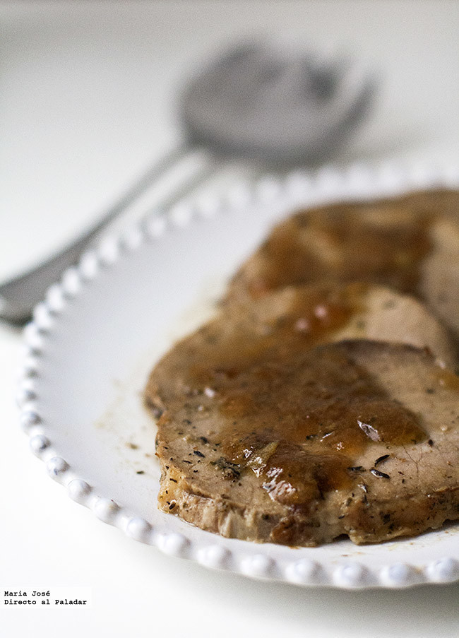 Redondo de ternera asado: la receta tradicional