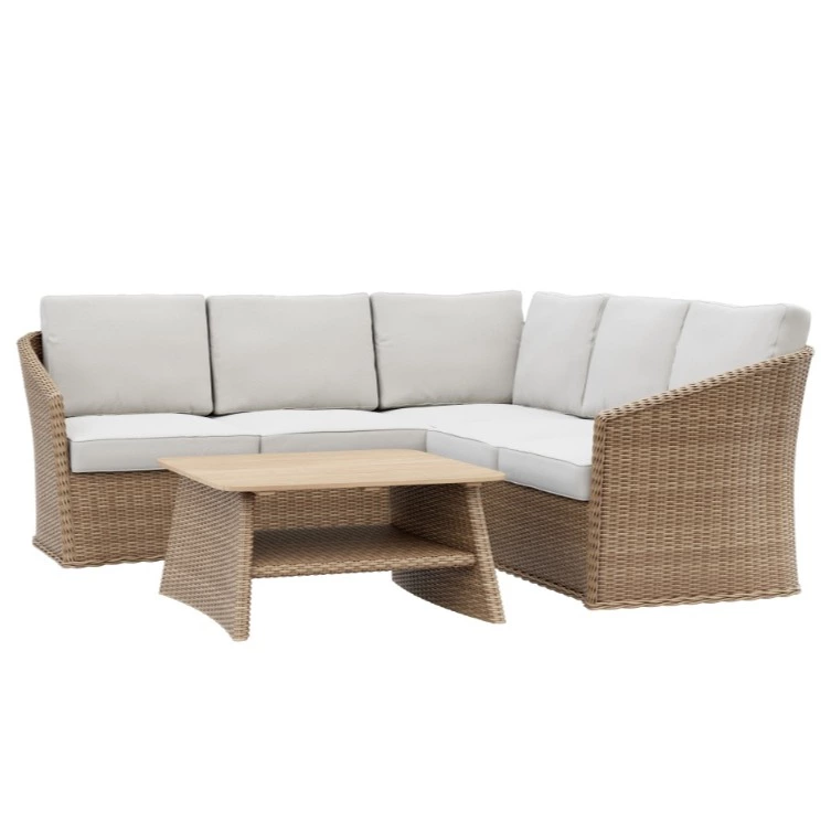 Conjunto de muebles de jardín Majuro para 5 comensales
