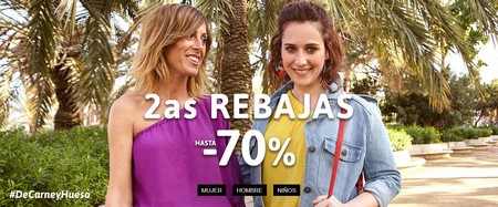 Segundas rebajas con descuentos de hasta el 70% en La Redoute