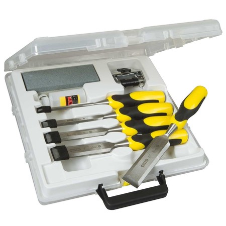 Un chollo para tu caja de herramientas: el set de cinco cinceles Stanley 516421 Dynagrip cuesta sólo 11,29 euros en Amazon