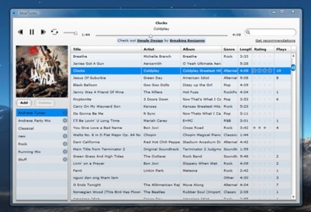 BlueTunes, ahora con cliente de escritorio