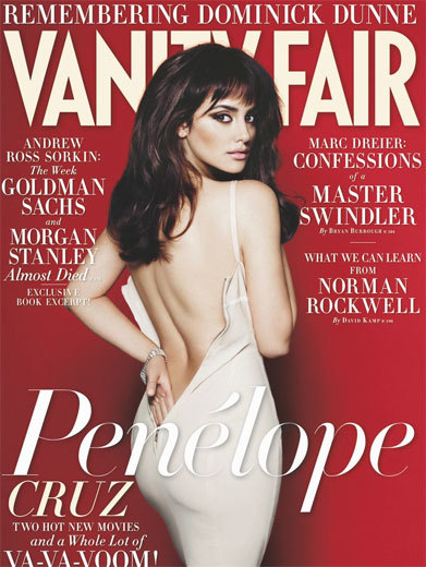 Penélope Cruz espléndida (y con mucho photoshop) en Vanity Fair