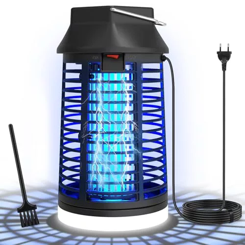 WUEAOA Lampara antimosquitos Exterior con LED