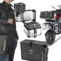 Equipaje 100% protegido y seco con las bolsas interiores Givi Storm. Por si quieres conducir bajo el agua