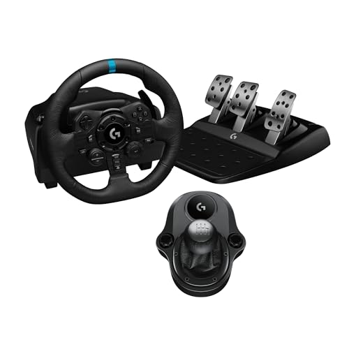 Logitech G923 - Volante + pedales + palanca de cambio