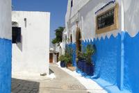 La Kasbah de los Oudayas en Rabat, Marruecos 