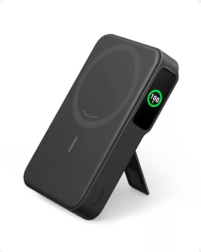Anker MagGo Power Bank 10000mAh Qi2 15W magnética con Soporte