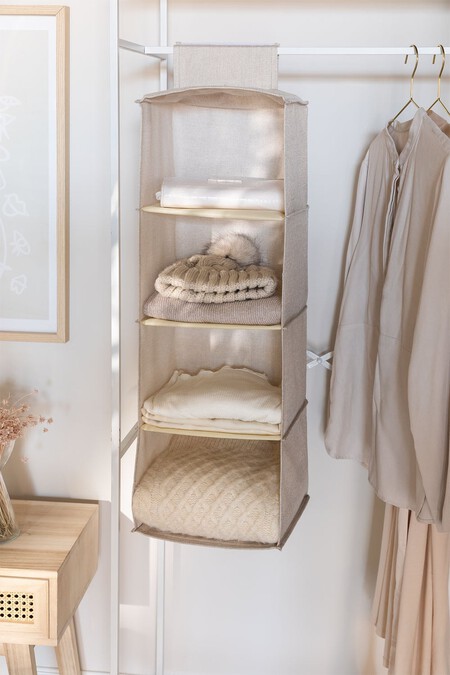 Organizador Colgante En Lino Tarinna