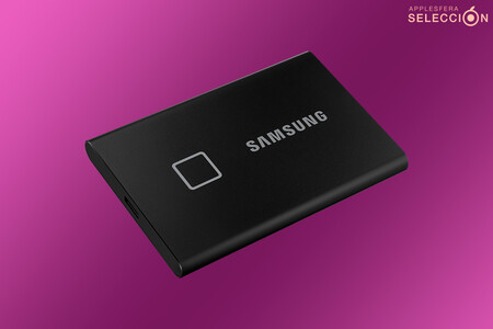 Pon a salvo toda tu vida digital con el SSD portátil de 1 TB con huella dactilar Samsung T7 por 116,99 euros en Amazon, su mínimo