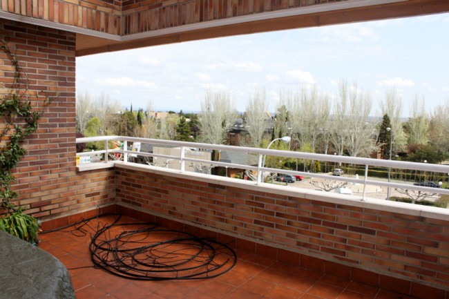 Antes y después: uno más en la terraza