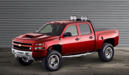 Dale Earnhardt Jr. Big Red Chevrolet Silverado Concept