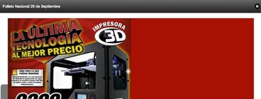 El día en que las impresoras 3D llegaron a los grandes almacenes
