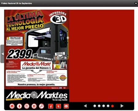 El día en que las impresoras 3D llegaron a los grandes almacenes