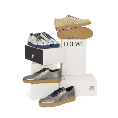 Zapatillas de lujo: las sneakers de Loewe se vuelven modernas
