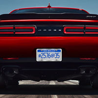Dodge Challenger SRT Demon, una bestia loca que calza neumáticos ¡de 315 mm en las cuatro ruedas!