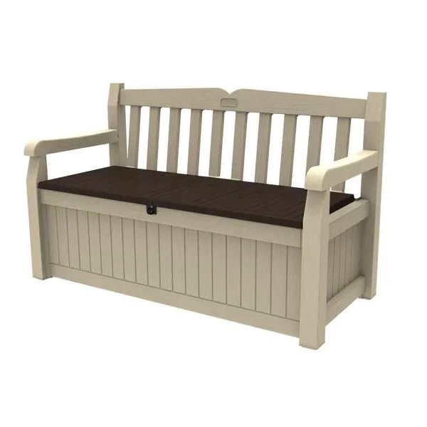 Banco de jardín con arcón Eden
