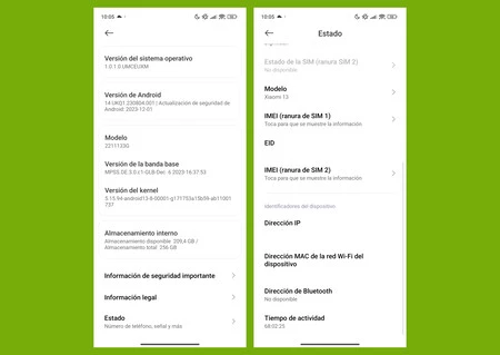 Android の電源投入時間、稼働時間、HyperOS
