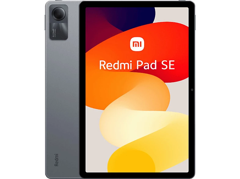 Tablet - Xiaomi Redmi Pad SE, 128 GB, Gris grafito, 11" Full-HD+, 4 GB RAM.
