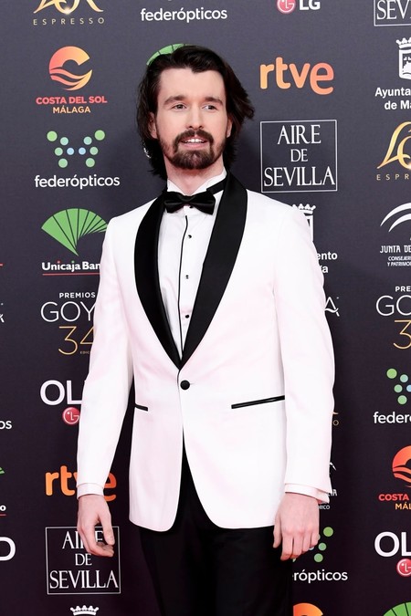 Santiago Alverú apuesta por monocromático look para los Premios Goya 2020