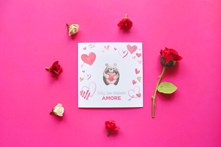 tarjeta imprimible osito