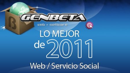 Mejor web o servicio social de 2011: las votaciones