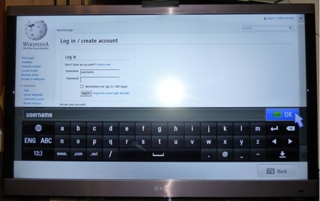 Navegación Web en un Smart Tv. No es oro todo lo que reluce.