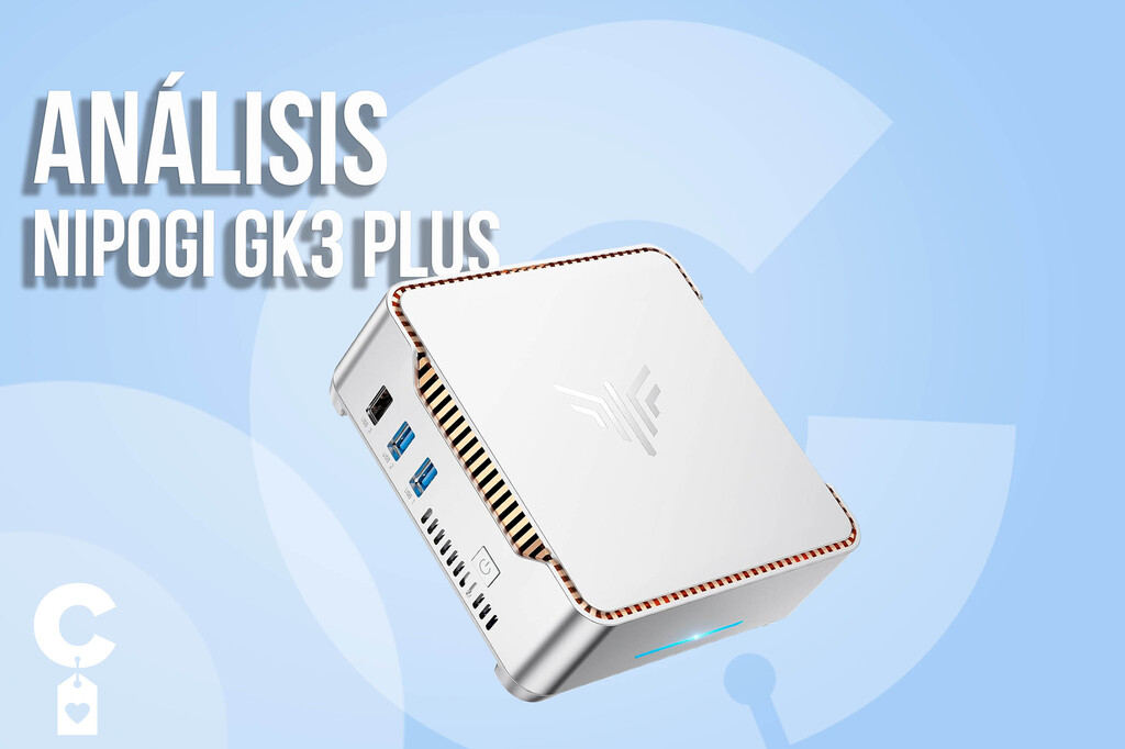 Análisis NiPoGi GK3 Plus: el Mini PC ideal para ofimática y multimedia que no cuesta ni 200 euros 