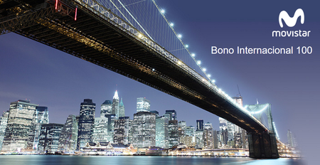 Nuevo Bono Internacional 100 de Movistar para hablar con más de 70 países por 6 euros en prepago
