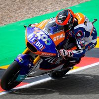 Augusto Fernández le gana la primera batalla a Álex Márquez en Misano