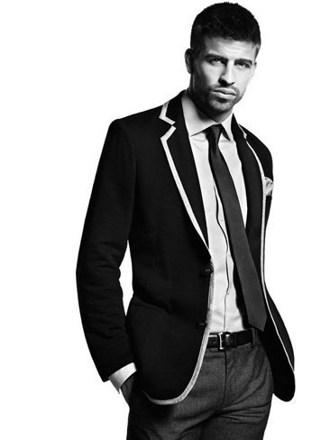 Gerard Piqué pone cara y cuerpo a H.E. by Mango