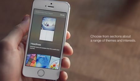 Así es Paper, la nueva (y bonita) aplicación de Facebook
