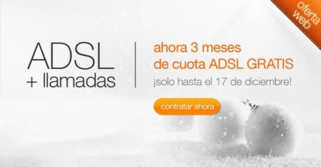 Orange refuerza su oferta de Navidad de Banda Ancha fija con tres cuotas gratis