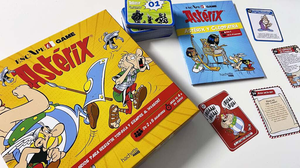 Escape Game Asterix, o cómo convertir una tarde de domingo en una divertida clase de matemáticas con los críos Escape Game Asterix, o cómo convertir una tarde de domingo en una divertida clase de matemáticas con los críos