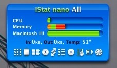 iStat nano 1.8 disponible: Por fin compatible con los Macs Intel