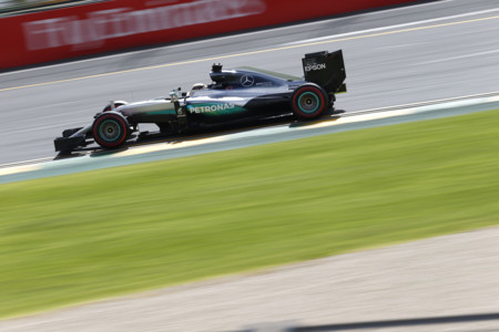 Hamilton Clasificacion Lateral Australia 2016