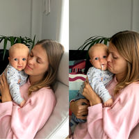 "El embarazo de los unicornios", el proyecto de una madre que convierte la maternidad real en poesía 