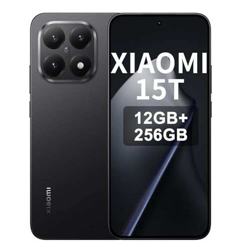XIAOMI 15T Black 12GB RAM 256GB ROM