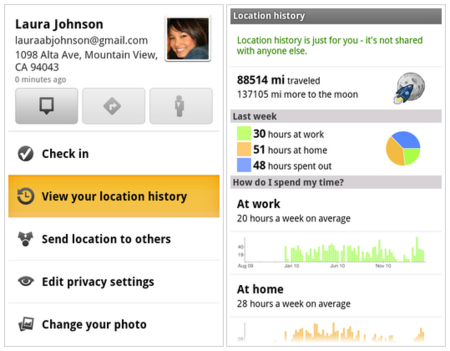 Google Maps 5.3 incorpora tu historial de localizaciones