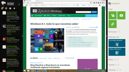Seis aplicaciones para aprovechar la multitarea Modern UI en Windows 8