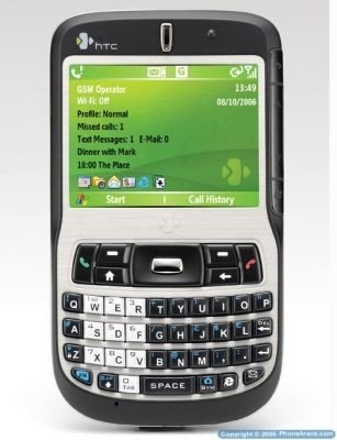 HTC S620, con barra de desplazamiento lateral