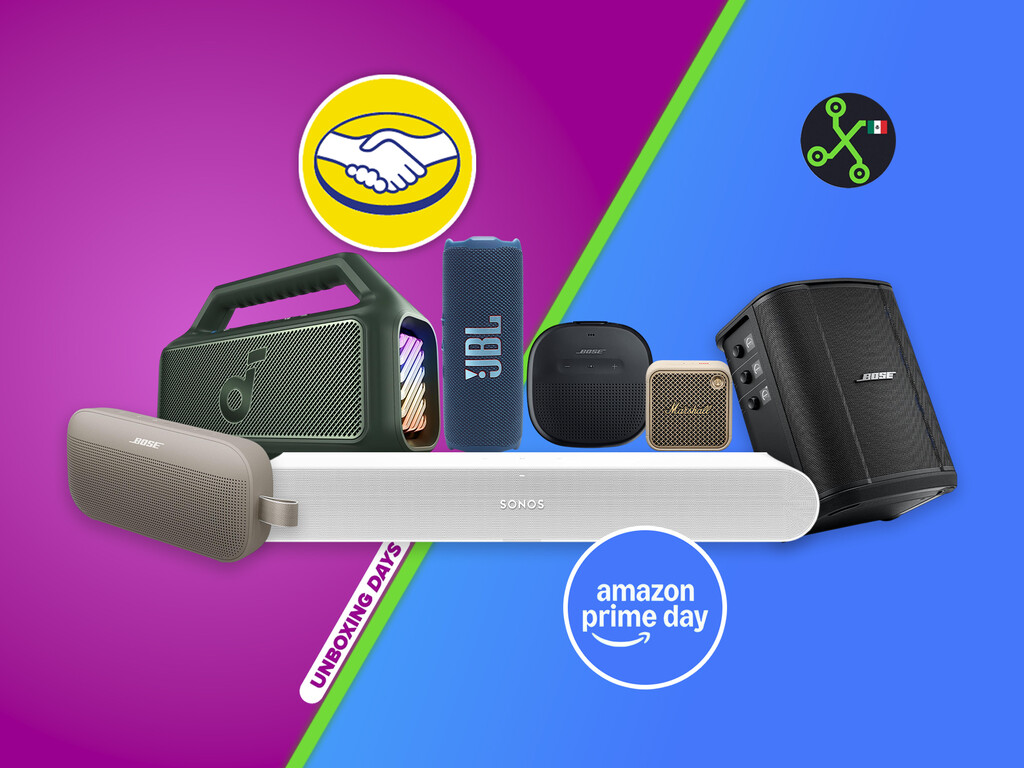 Bocinas en oferta con Amazon Prime Day 2025 y Unboxing Days 2025: modelos de remate