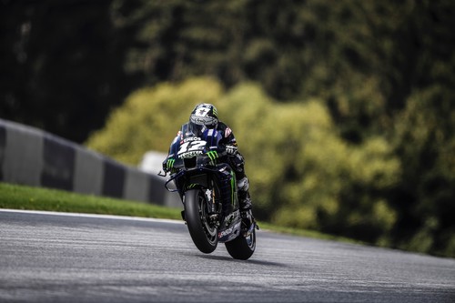 Maverick Viñales impone la ley Yamaha para salir desde la pole position en el Red Bull Ring