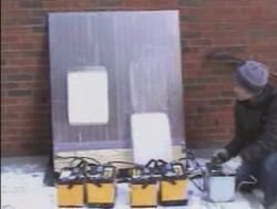 Tecnología para acabar con el hielo en los cristales