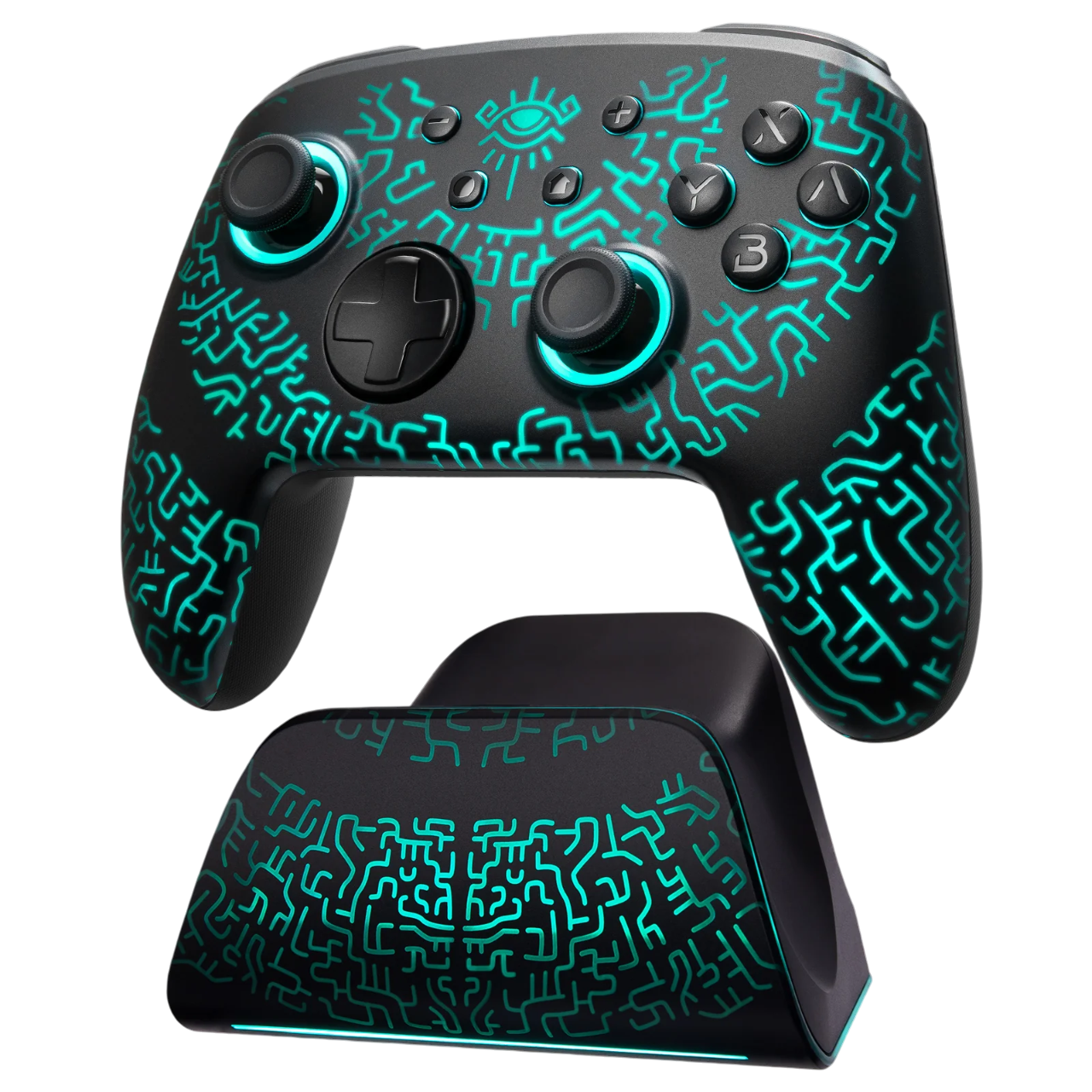 Control inalámbrico Funlab FF05-3 con dock de carga para Nintendo Switch 