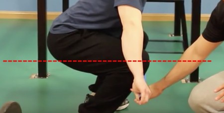 Posicion Partida Gluteos