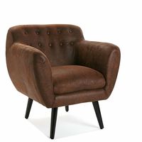 Este sillón estilo Chester puede darle un toque de estilo a tu salón por 143,68 euros y envío gratis 