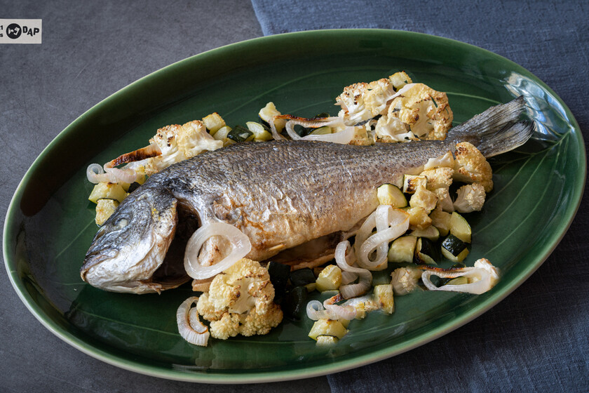 Baked Sea Bream Recipe With Vegetables, Juicy, Easy, With Potatoes And